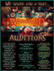 Wonderland the Musical Auditions!