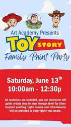 Family Paint Party - Toy Story