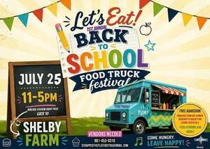 Let's Eat 1st Annual Back to School Food Truck Festival