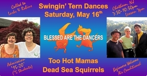 Swingin' Tern Contra Dances -- Too Hot Mamas & Dead Sea Squirrels