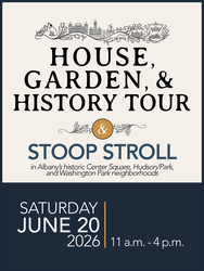 Albany House, Garden & History Tour and Stoop Stroll