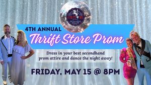 Thrift Store Prom at Caledonia Brewing on Friday, May 15!