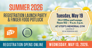 OLLI’s Registration Event - Summer 2026