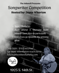 Songwriter Competition - Hosted by Joyce Whorton
