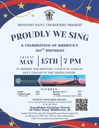 Navy Choristers “Proudly We Sing”