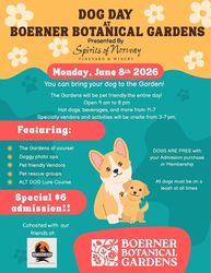 Dog Day at Boerner Botanical Gardens Presented by Spirits of Norway Vineyard & Winery