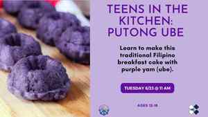 Teens In The Kitchen: Putong Ube