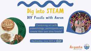 Dig Into STEAM: Dino Fossil DIY With Aaron