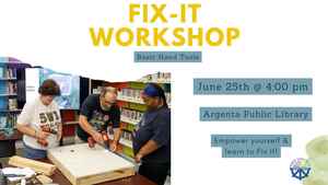 Mr. Fix It Workshop: Basic Hand Tools