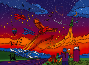 Artown Community Mural Reception: Art of Aviation