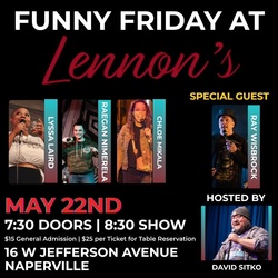 Funny Friday at Lennon's: a stand-up comedy showcase