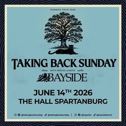 Taking Back Sunday with Special Guest Bayside