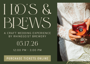 I Dos & Brews: A Craft Wedding Experience by Rhinegeist Brewery