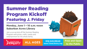 Suburban Acres Library Summer Reading Program Kickoff