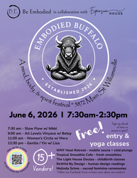 EMBODIED BUFFALO: a mind, body & spirit festival