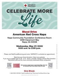 Napa Valley Community Foundation Blood Drive