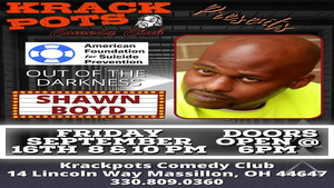 American Foundation for Suicide Prevention Fundraiser Comedy Show w/ Shawn Boyd