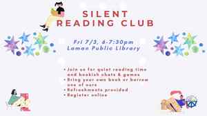 Silent Reading Club (Registration Required)