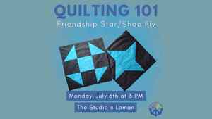 Quiilting 101: Friendship Star/Shoo Fly