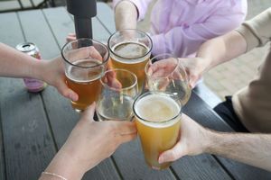 Beer Garden at the Mount Vernon Inn Restaurant