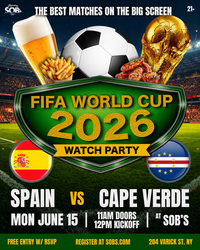 FIFA World Cup 2026: Spain vs Cape Verde