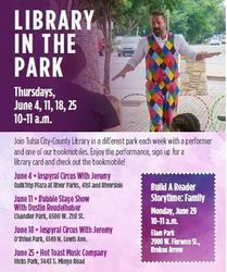 Library in the Park: Inspyral Circus With Jeremy