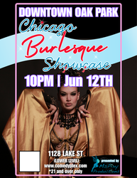 Chicago Burlesque Live at Comedy Plex in Downtown Oak Park