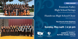 Fountain Valley High School Strings & Flandreau High School Choir Concert