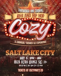 Cozy Carnival R&B & Hip-Hop Party in Salt Lake City | May 15, 2026 | IBIZA SLC Ultra Lounge