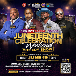1911 Kappa Omega Juneteenth Weekend Comedy Show
