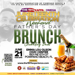 1911 Kappa Omega Juneteenth Weekend Father's Day Brunch