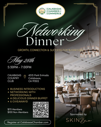 Calabasas Chamber's First-Ever Networking Dinner