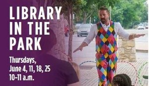 Library in the Park: Bubble Stage Show With Dustin Reudelhuber