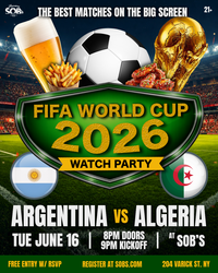FIFA World Cup 2026: Argentina vs Algeria