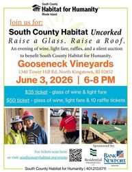 South County Habitat for Humanity Uncorked