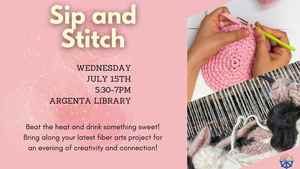 Sip And Stitch