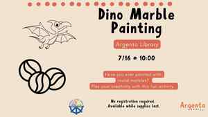 Craft Quest Thursday: Dino Marble Paint