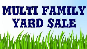 Large Multi family yard sale on Sept 10