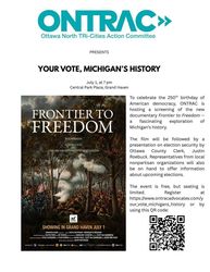 YOUR VOTE, MICHIGAN'S HISTORY