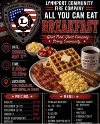 Lynnport Fire Company May Breakfast