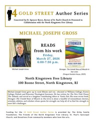 14 Gold Street Author Series Presents Dianne Bilyak Reading from her Work