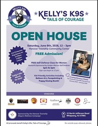 Kelly’s K9s, Tails of Courage Open House