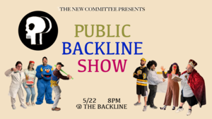 Public Backline Show presented by The New Committee