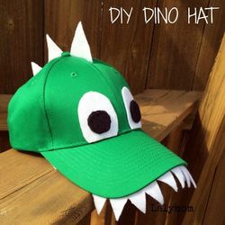 Craft It Up: Dinosaur Baseball Cap