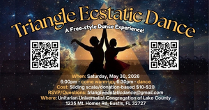 Join Us 5/30! Triangle Ecstatic Dance - North Central Florida