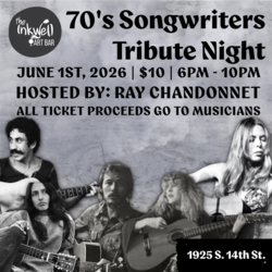 1970's Songwriters Tribute Night Live at The Inkwell