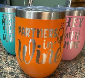 Sip Happens Craft Class: Custom Insulated Wine Cups 🍷✨