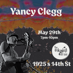 Yancy Clegg Live at The Inkwell | Free Entry