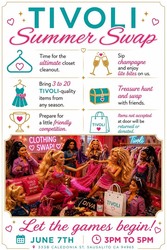 Summer Clothing Swap at TIVOLI in Sausalito