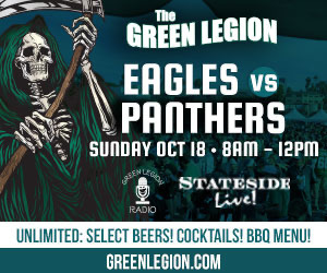 Eagles vs. Panthers - Green Legion Home Game Tailgate